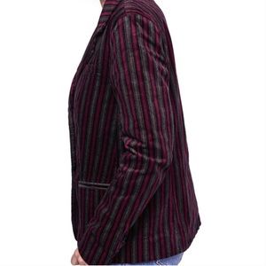 Free People Stripe Corduroy Blazer